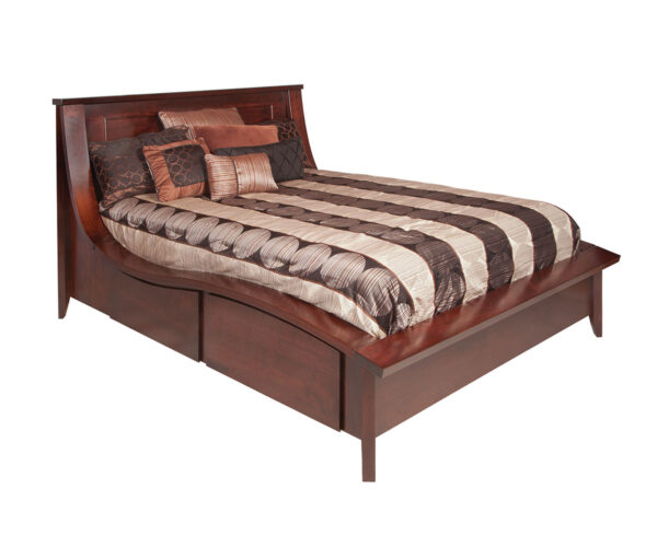 Kingston Wave Bed With Drawer Unit
