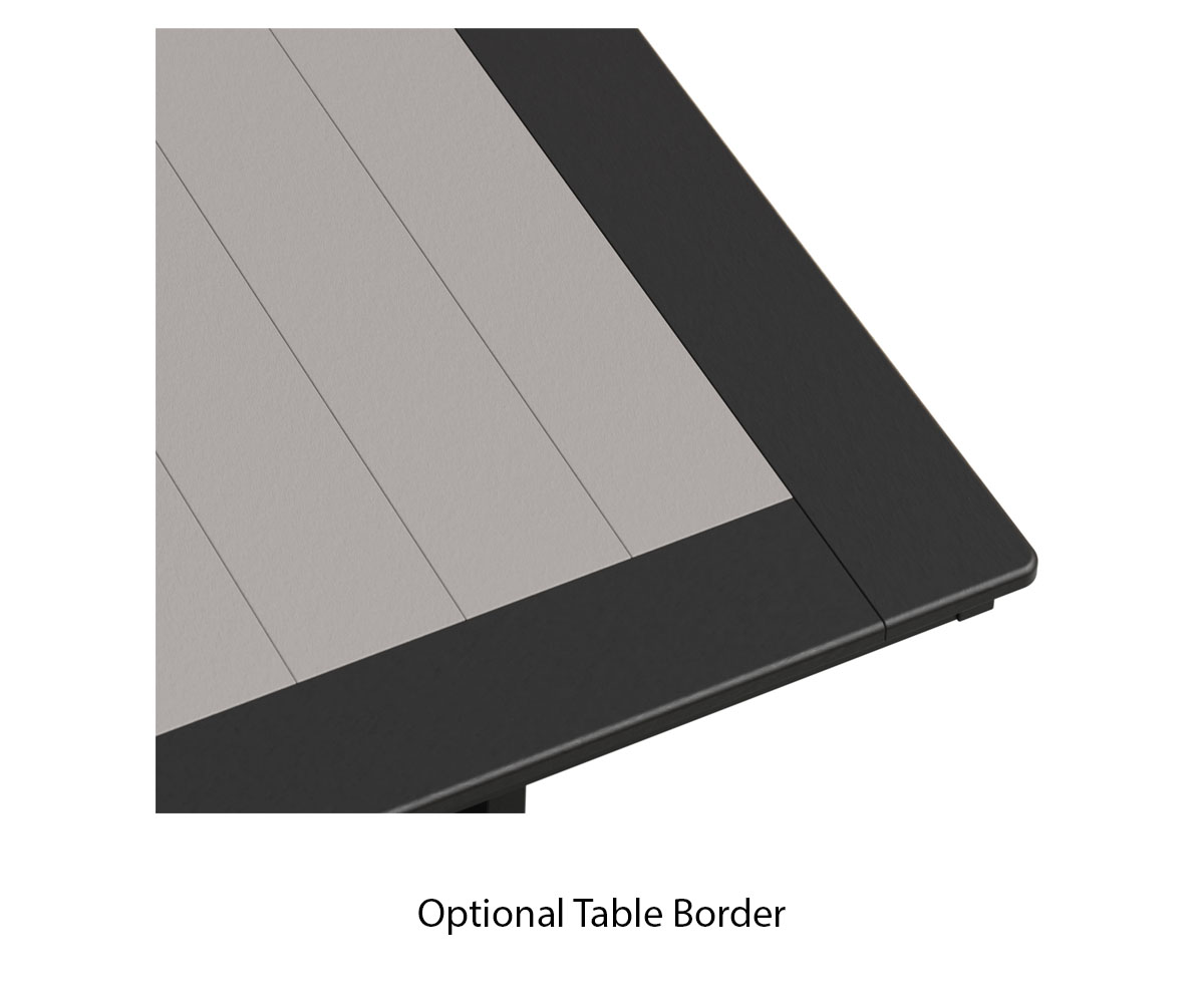 44" Classic Square Table - Dining Height - Image 4