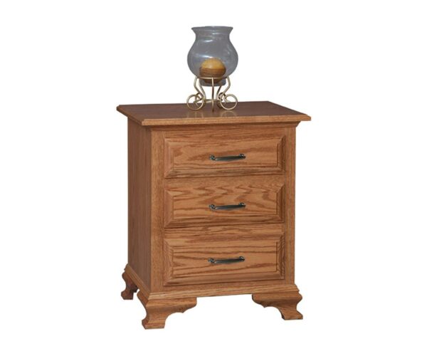 Crown Villa 3 Drawer Nightstand