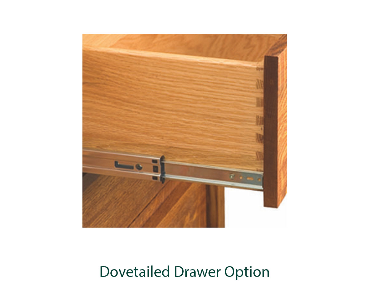 Arts & Crafts Lingerie Chest with Doors - Image 3