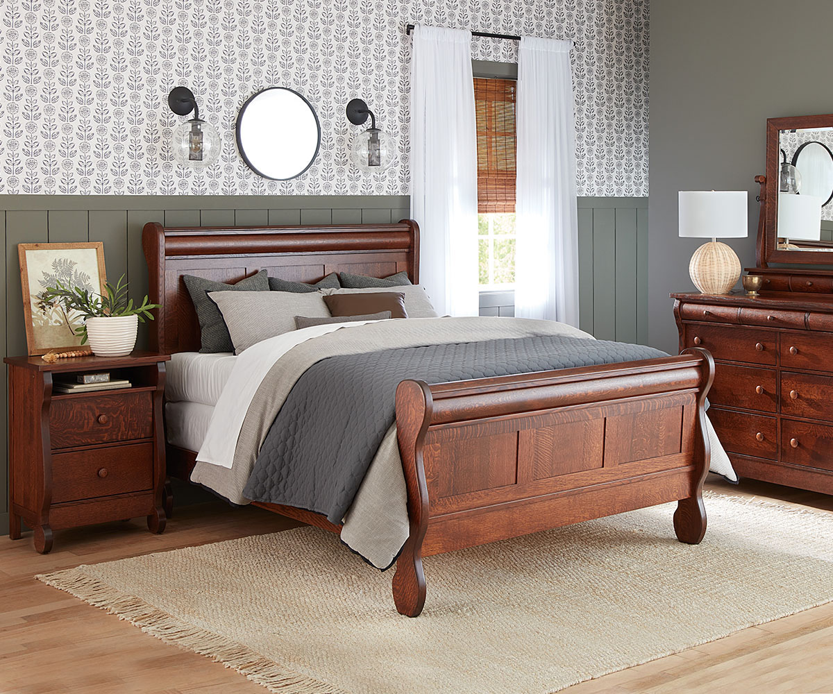 Old Classic Sleigh CPAP Nightstand - Image 6