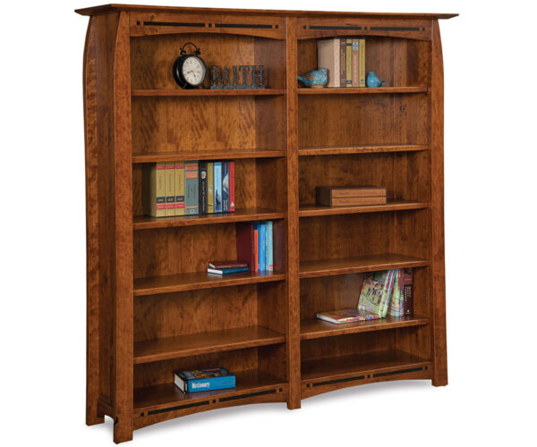 Boulder Creek Double Bookcase