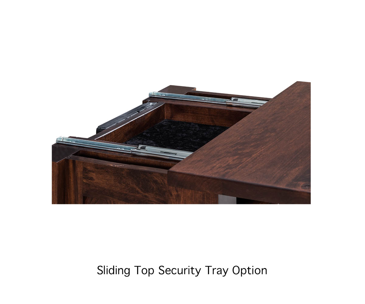 Chippewa Sleigh 1 Drawer Open Nightstand - Image 2
