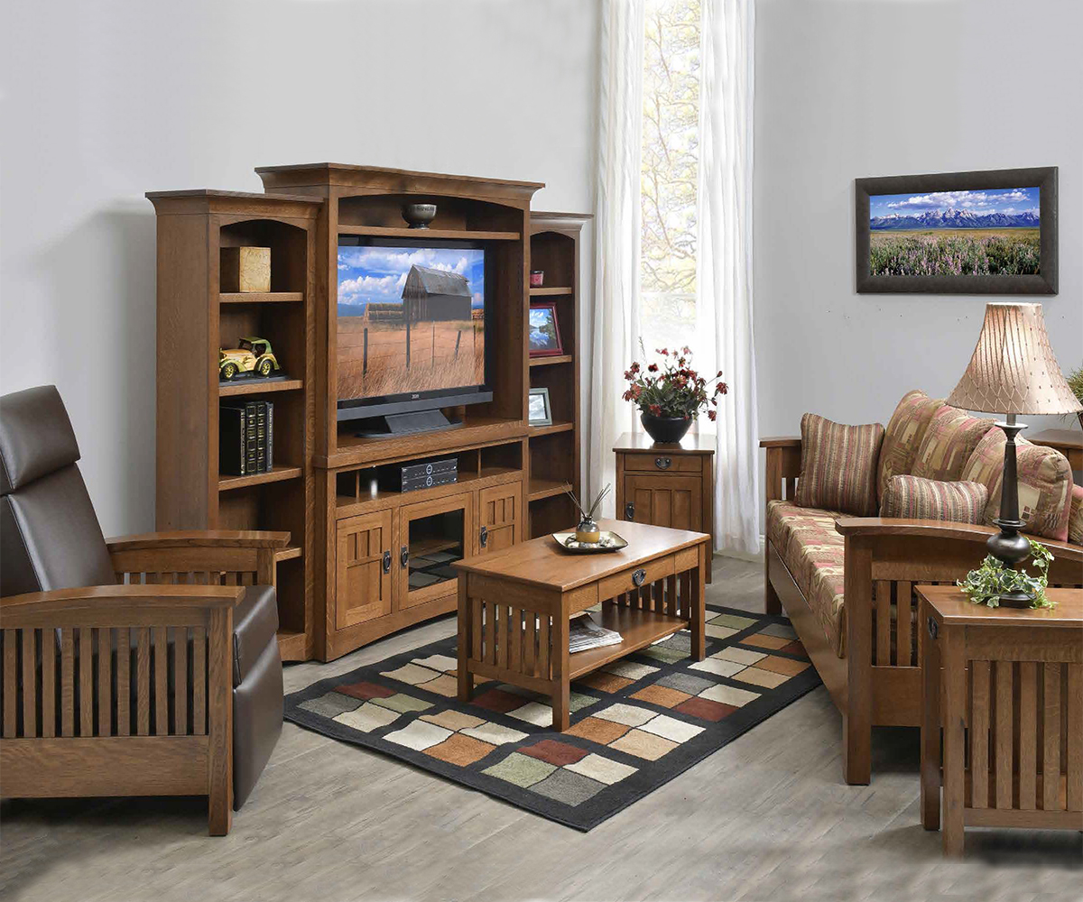 Liberty Mission Enclosed Lift Top Coffee Table - Image 3