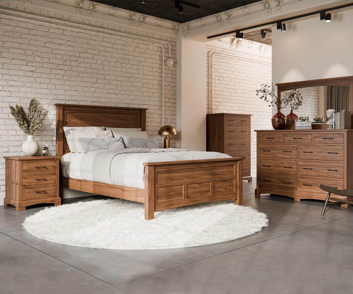 Yorkshire 3 Drawer Nightstand - Image 2